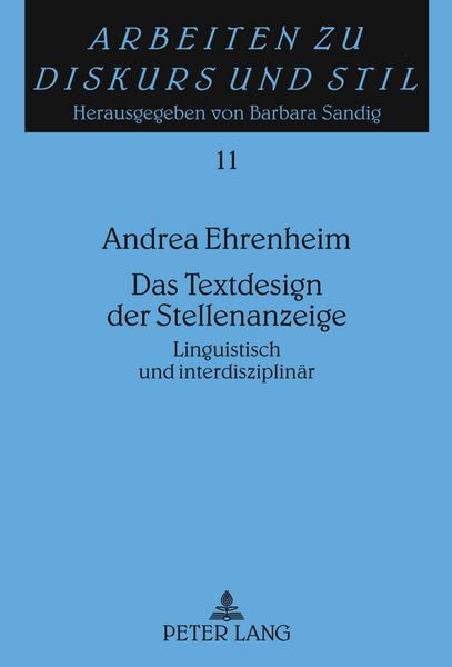 Produktbild: Das Textdesign der Stellenanzeige
