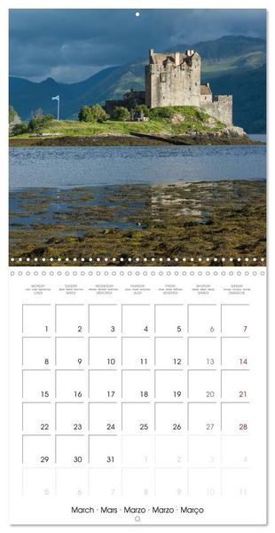 Produktbild: Beautiful Scotland (Wall Calendar 2027 12 &times; 12 Inch) CALVENDO 12 Month Wall Calendar