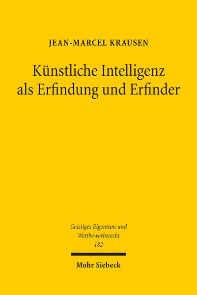 Knstliche Intelligenz als Erfindung und Erfinder" online kaufen