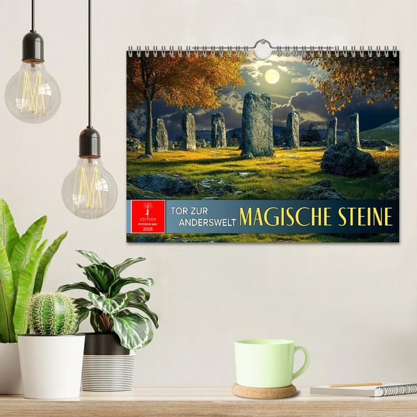 Produktbild: Magische Steine - Tor zur Anderswelt (Wandkalender 2026 DIN A4 quer), CALVENDO Monatskalender