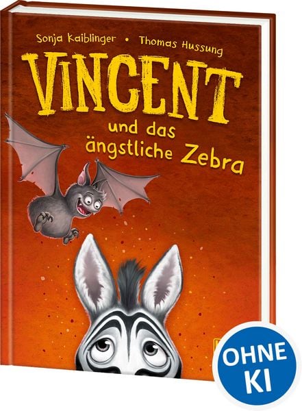 Vincent und das ängstliche Zebra (Band 3), Gebundene Ausgabe von Sonja Kaiblinger, Loewe, 9783743200364