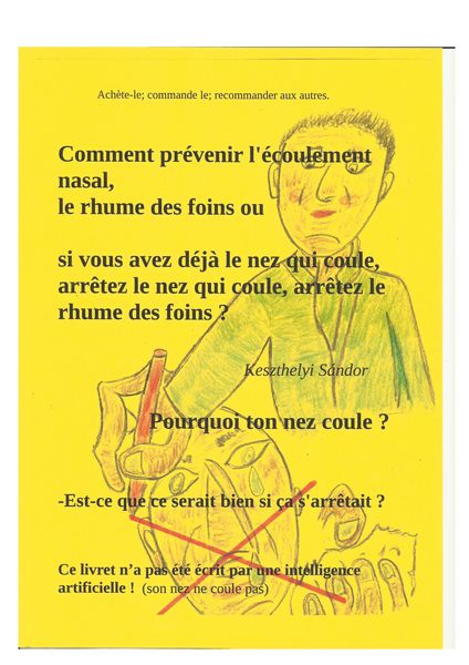 Produktbild: Comment pr&eacute;venir l'&eacute;coulement nasal, le rhume des foins ou si