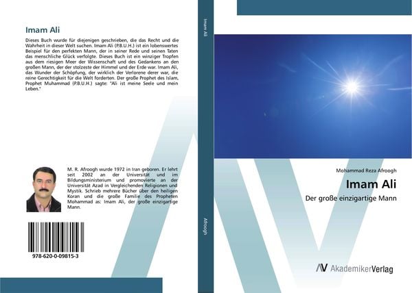 Imam Ali, Taschenbuch von Mohammad Reza Afroogh, AV Akademikerverlag, 9786200098153