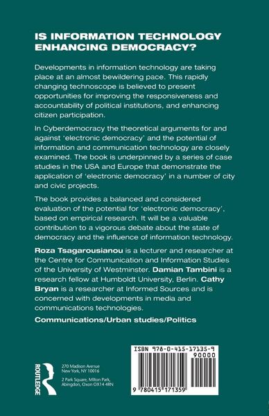Produktbild: Cyberdemocracy