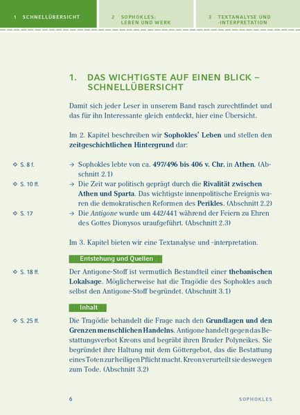 Produktbild: Antigone von Sophokles