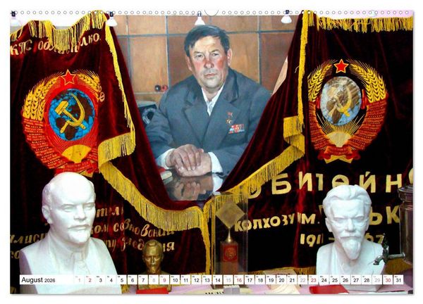 Produktbild: Back to the USSR - Sowjet-Nostalgie in Russland (hochwertiger Premium Wandkalender 2026 DIN A2 quer), Kunstdruck in Hochglanz