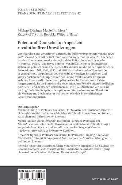 Produktbild: Polen und Deutsche im Angesicht revolution&auml;rer Umw&auml;lzungen