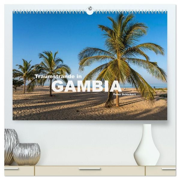 Produktbild: Traumstr&auml;nde in Gambia (hochwertiger Premium Wandkalender 2026 DIN A2 quer), Kunstdruck in Hochglanz