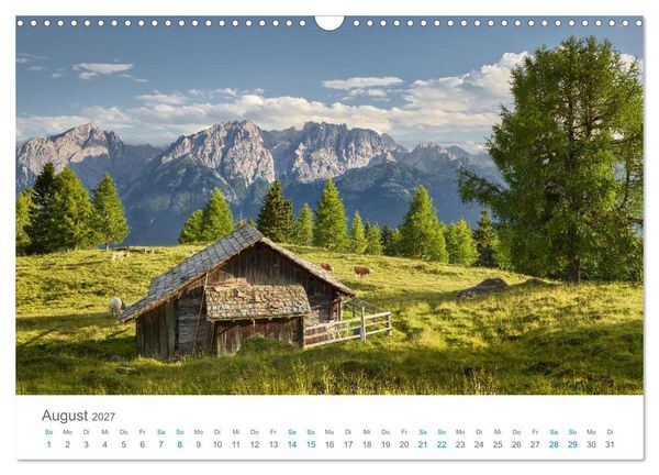 Produktbild: Alpen im Licht (Wandkalender 2027 DIN A3 quer), CALVENDO Monatskalender