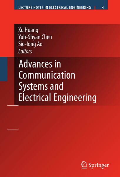 Produktbild: Advances in Communication Systems and Electrical Engineering