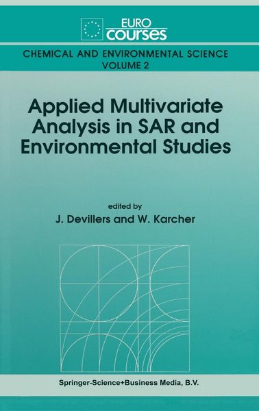 Produktbild: Applied Multivariate Analysis in Sar and Environmental Studies