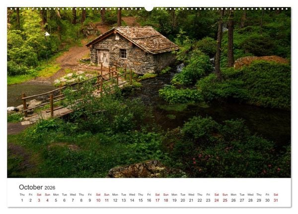 Produktbild: Aosta Valley and its nature (Wall Calendar 2026 DIN A2 landscape), CALVENDO 12 Month Wall Calendar