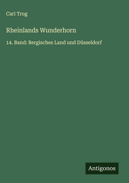 Produktbild: Rheinlands Wunderhorn
