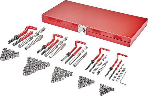 Produktbild: TOOLCRAFT TO-5016567 Gewinderoll-Satz M5, M6, M8, M10, M12