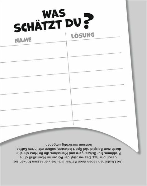Produktbild: Was sch&auml;tzt du denn? Tagesabrei&szlig;kalender 2027 - Knifflige Sch&auml;tzfragen f&uuml;r die ganze Familie!