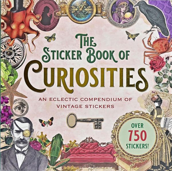 Produktbild: The Sticker Book of Curiosities (Over 750 Stickers)