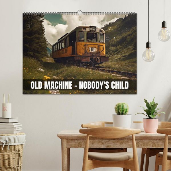 Produktbild: Old machine - nobody's child (Wall Calendar 2026 DIN A2 landscape), CALVENDO 12 Month Wall Calendar