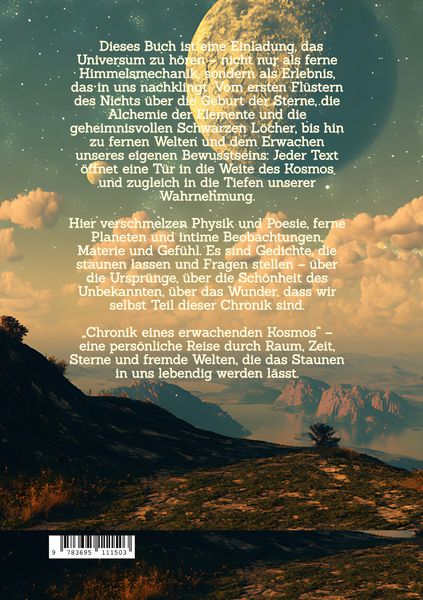 Produktbild: Chronik eines erwachenden Kosmos