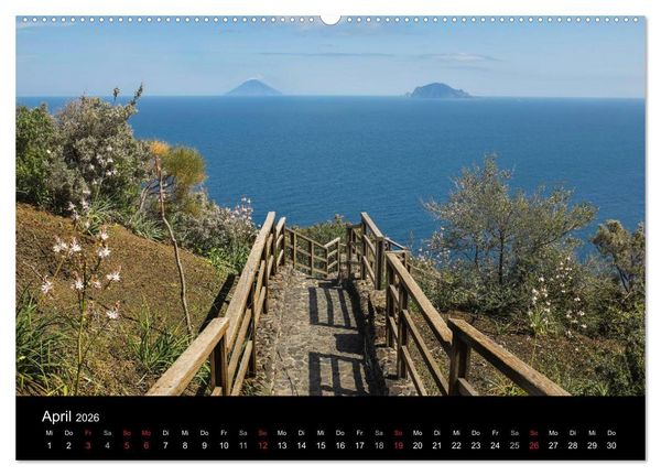 Produktbild: Italiens wilde Sch&ouml;nheit - Abseits der gro&szlig;en St&auml;dte (hochwertiger Premium Wandkalender 2026 DIN A2 quer), Kunstdruck in Hochglanz
