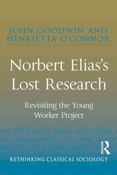 Produktbild: Norbert Elias's Lost Research