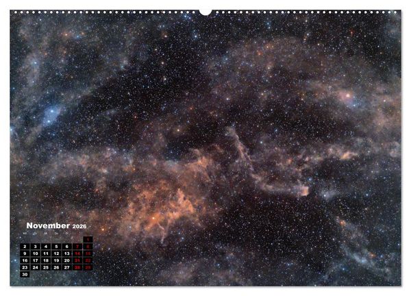 Produktbild: InfinityAstro - die Unendlichkeit im Bild - Astrofotos von Roland Schliessus (hochwertiger Premium Wandkalender 2026 DIN A2 quer), Kunstdruck in Hochglanz