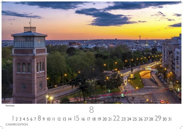 Produktbild: Madrid Kalender 2027 &ndash; Wandkalender | Fotokalender Spanien 24x35cm - mit atemberaubenden Fotos der bekanntesten Sehensw&uuml;rdigkeiten und Highlights der spanischen Metropole