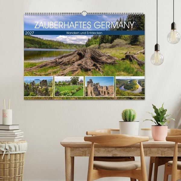 Produktbild: Zauberhaftes Germany (Wandkalender 2027 DIN A2 quer), CALVENDO Monatskalender