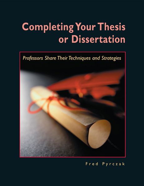 Produktbild: Completing Your Thesis or Dissertation