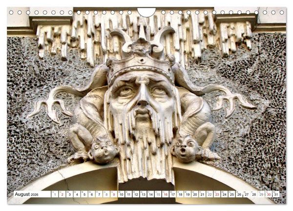Produktbild: Jugendstil in Riga - Schmuckst&uuml;cke der lettischen Hauptstadt (Wandkalender 2026 DIN A4 quer), CALVENDO Monatskalender