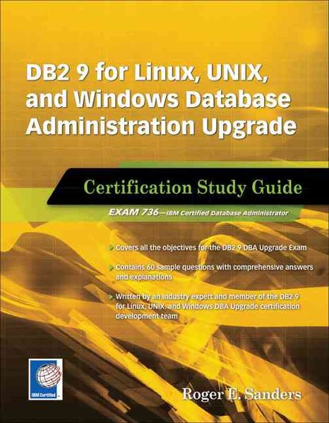 Produktbild: DB2 9 for Linux, Unix, and Windows Database Administration Upgrade