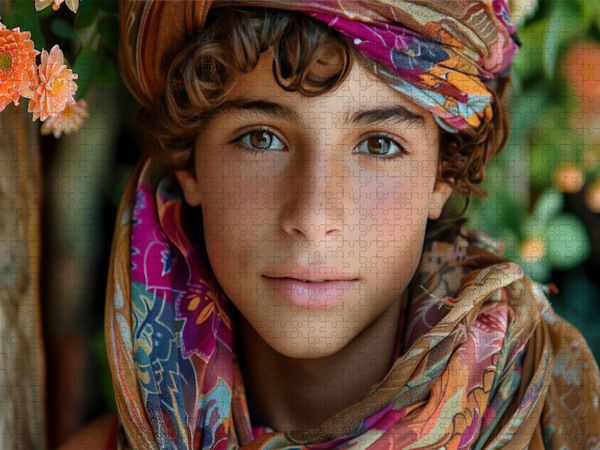 Produktbild: CALVENDO Puzzle Der Sohn des Sultans | 1000 Teile Lege-Gr&ouml;&szlig;e 64x48cm Foto-Puzzle f&uuml;r gl&uuml;ckliche Stunden