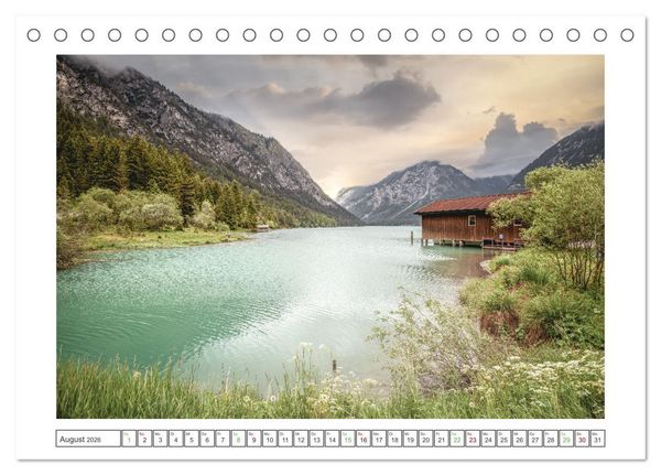 Produktbild: Sommer in den Bergen (Tischkalender 2026 DIN A5 quer), CALVENDO Monatskalender