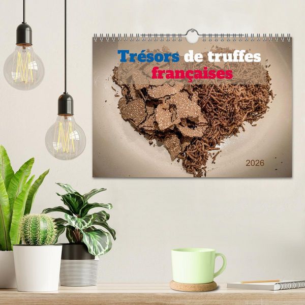 Produktbild: Tr&eacute;sors de truffes fran&ccedil;aises (Calendrier mural 2026 DIN A4 vertical), CALVENDO calendrier mensuel