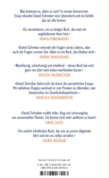 Produktbild: Allein