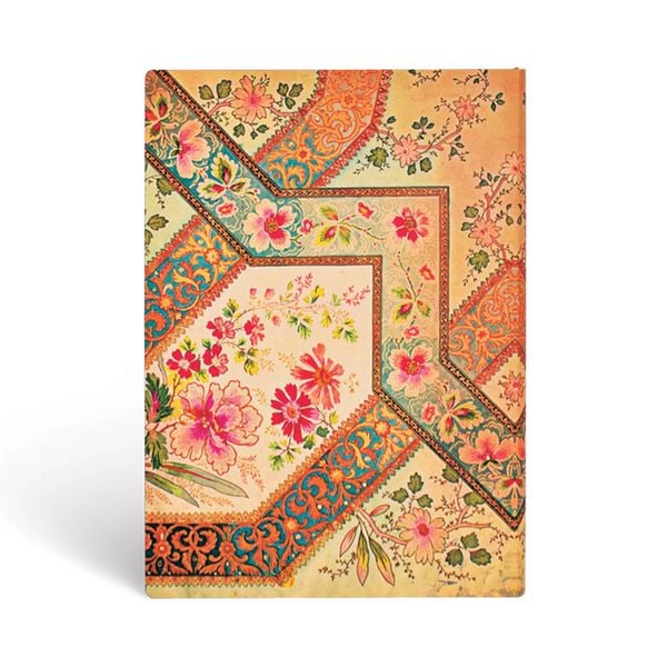 Produktbild: Softcover Notizbuch Bukett auf Elfenbein, Midi, Liniert