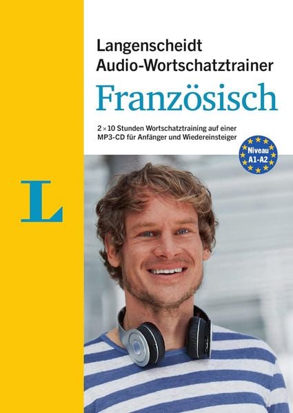 Produktbild: Langenscheidt Audio-Wortschatztrainer Franz&ouml;sisch f&uuml;r Anf&auml;nger - Wortschatztrainer auf 1 MP3-CD, 16-seitiges Begleitheft