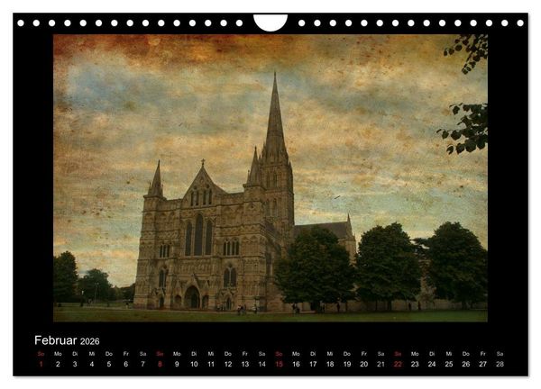 Produktbild: Englands Burgen und Schl&ouml;sser 2026 (Wandkalender 2026 DIN A4 quer), CALVENDO Monatskalender