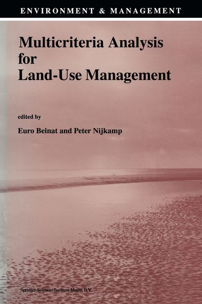 Produktbild: Multicriteria Analysis for Land-Use Management