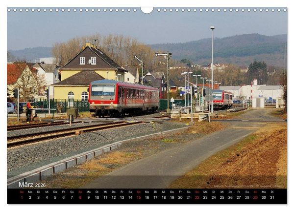 Produktbild: Eisenbahn in Mitteldeutschland (Wandkalender 2026 DIN A3 quer), CALVENDO Monatskalender
