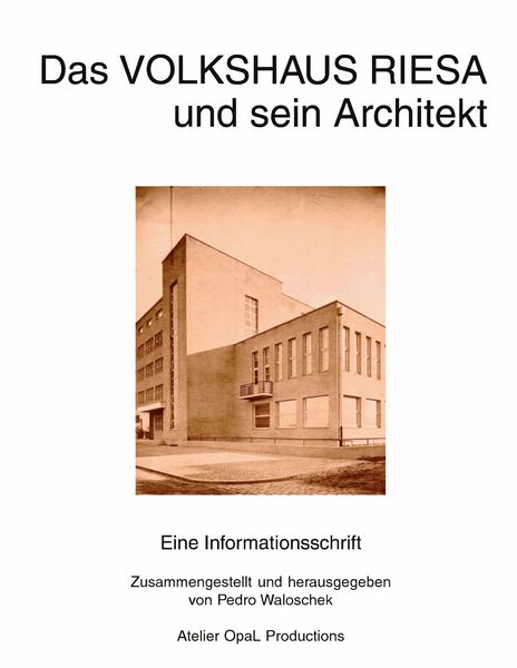 Produktbild: Das Volkshaus Riesa und sein Architekt