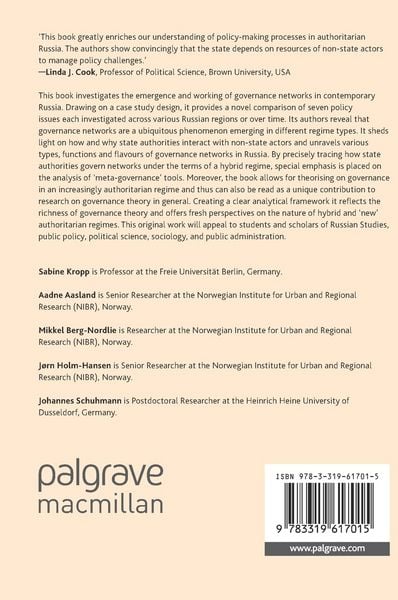Produktbild: Governance in Russian Regions