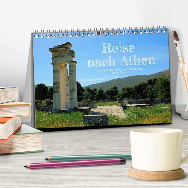 Produktbild: Reise nach Athen (Tischkalender 2026 DIN A5 quer), CALVENDO Monatskalender