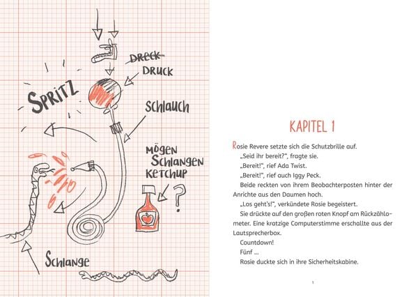 Produktbild: Die Forscherbande: Rosie Revere und die Erfindung der Zeichenmaschine