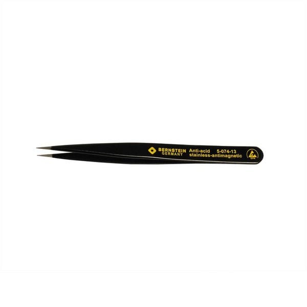 Produktbild: Bernstein Tools for Electronics 5-074-13 SMD-Pinzette 1 SA Spitz 120mm