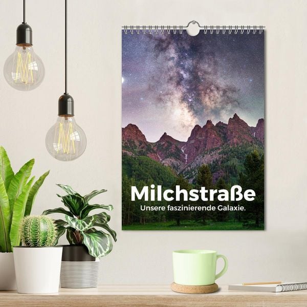 Produktbild: Milchstra&szlig;e - Unsere faszinierende Galaxie. (Wandkalender 2026 DIN A4 hoch), CALVENDO Monatskalender