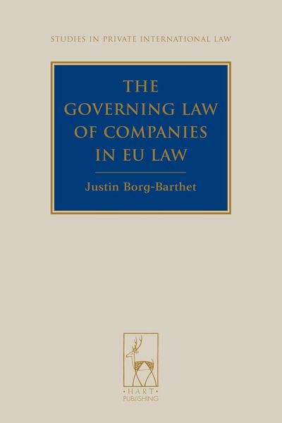 Produktbild: The Governing Law of Companies in EU Law