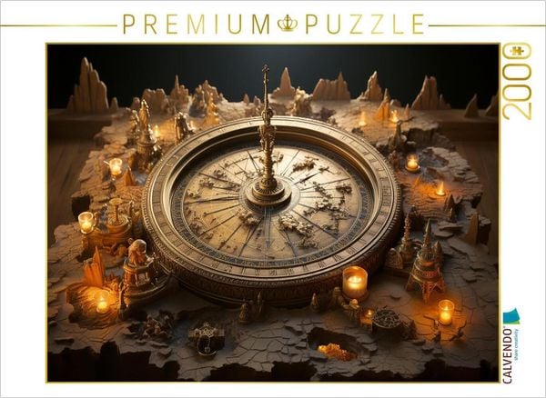 Produktbild: CALVENDO Puzzle Ein Motiv aus dem Kalender Antike Wegweiser | 2000 Teile Lege-Gr&ouml;&szlig;e 90x67cm Foto-Puzzle f&uuml;r gl&uuml;ckliche Stunden