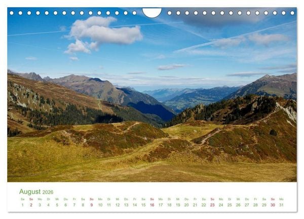 Produktbild: Bergwelt in &Ouml;sterreich (Wandkalender 2026 DIN A4 quer), CALVENDO Monatskalender