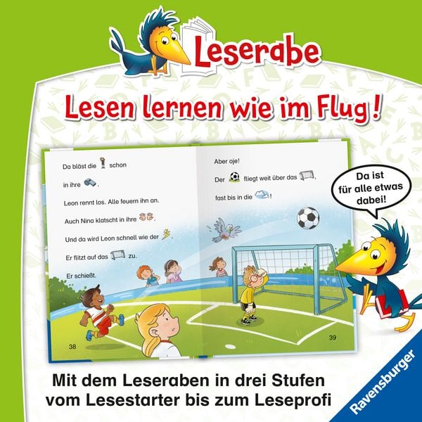 Produktbild: Leserabe Vor-Lesestufe - Fu&szlig;ballgeschichten