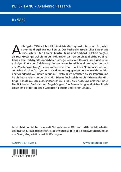 Produktbild: Die G&ouml;ttinger Hegel-Schule